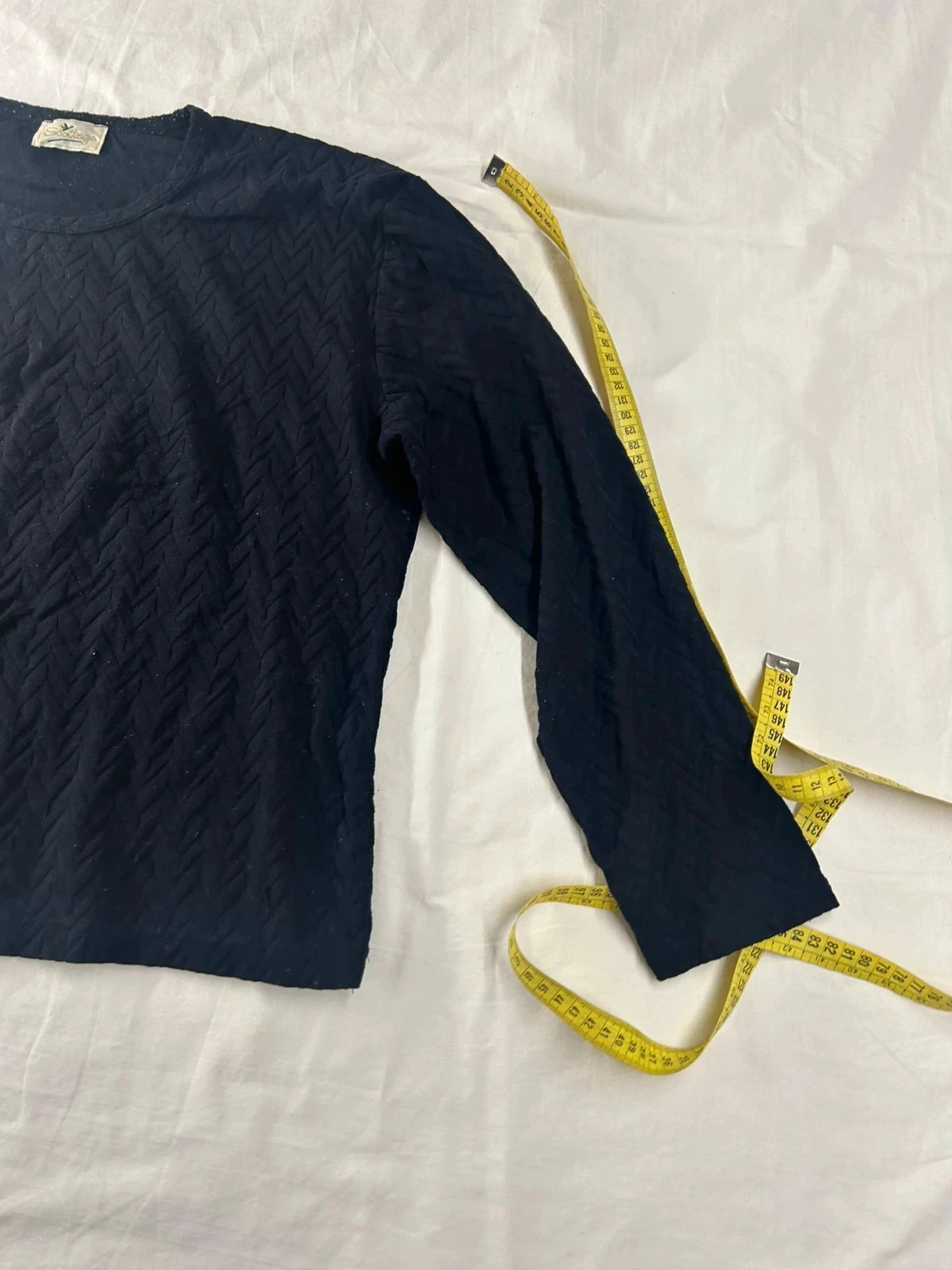 Black pullover sweater by Scottage – photo 2